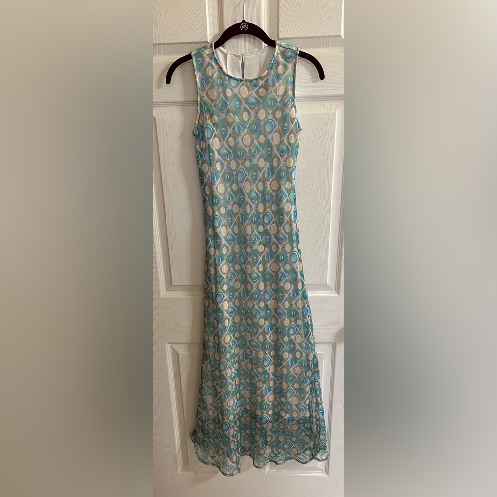 Chiffon A-Line Dress